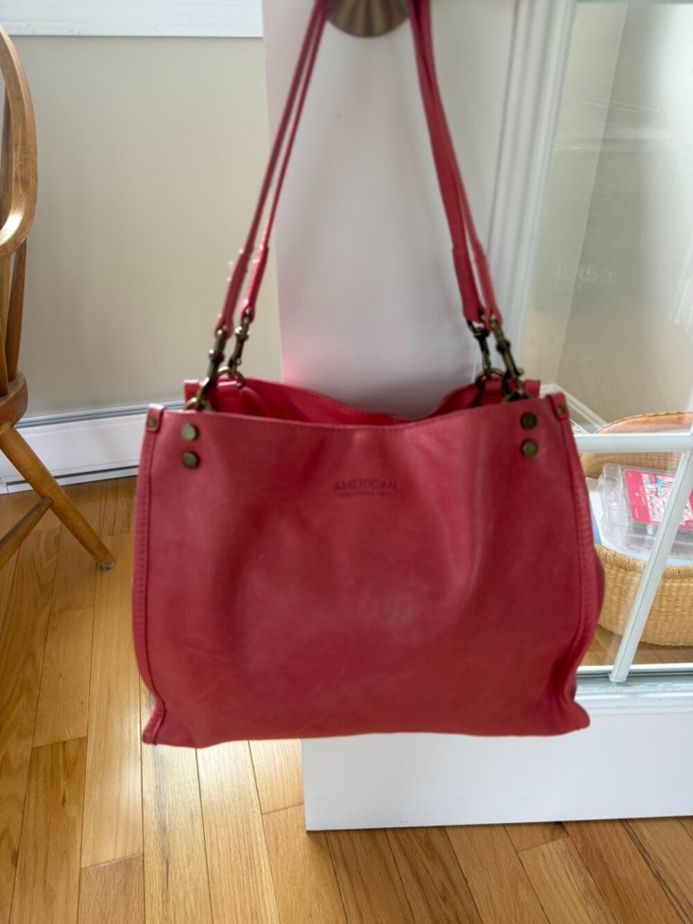 Triple Entry Satchel by American Leather Co.
